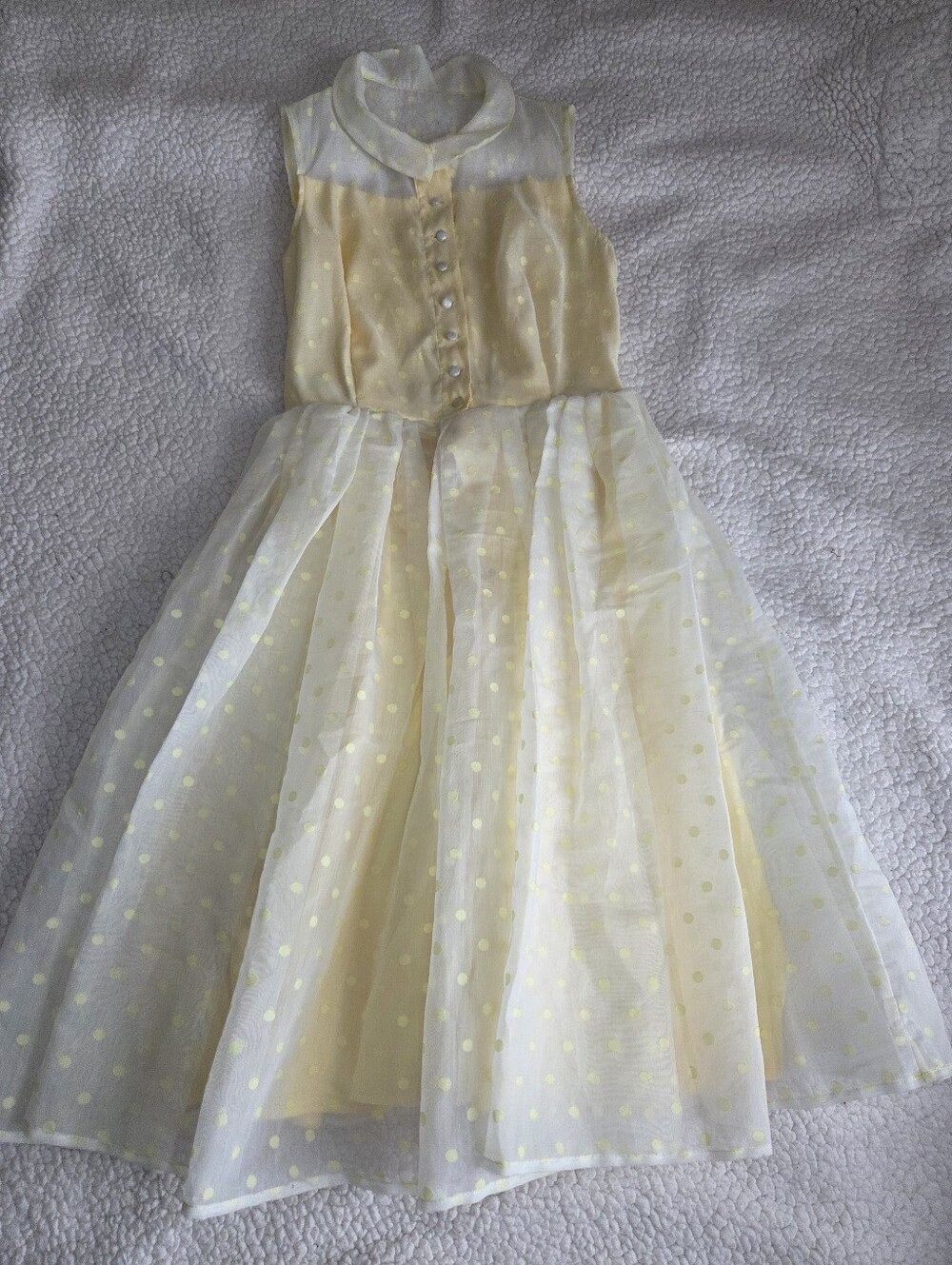 Unique Vintage Sleeveless Midi Dress XS/2